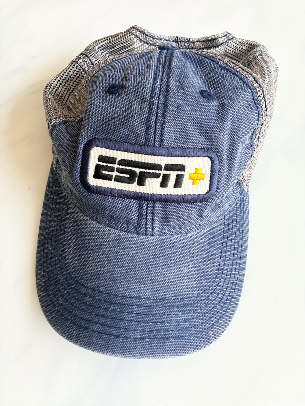 ESPN+ Blue Mesh Baseball Cap